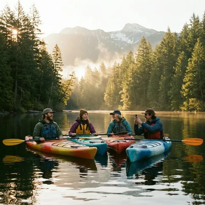 Where to Kayak and Swim Near North Woodstock